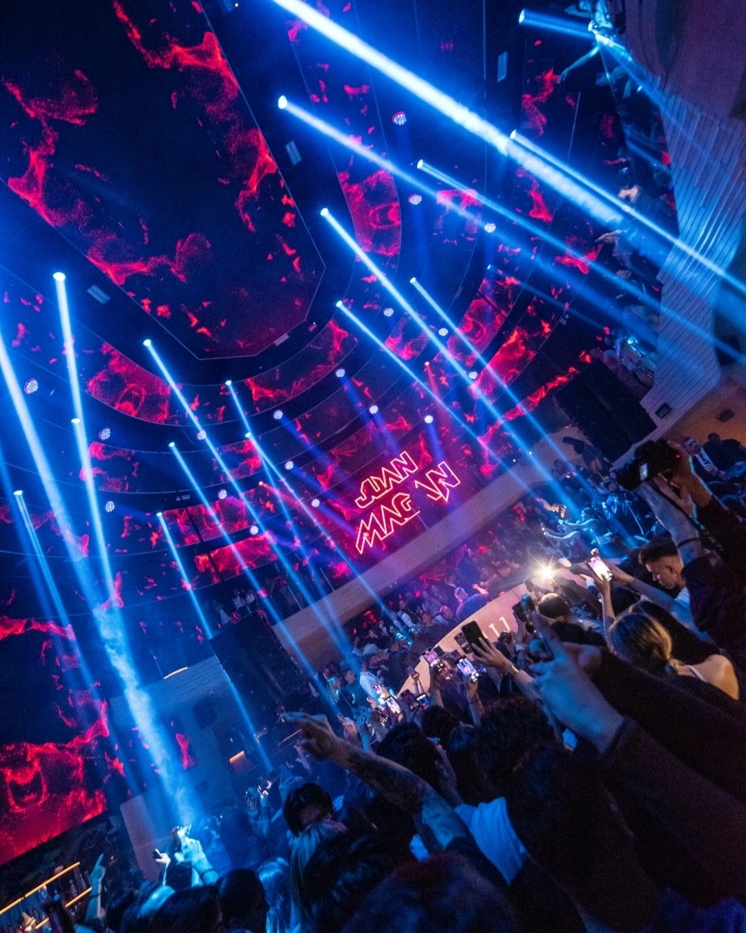 Flaschenkarte im Fitz Club Madrid