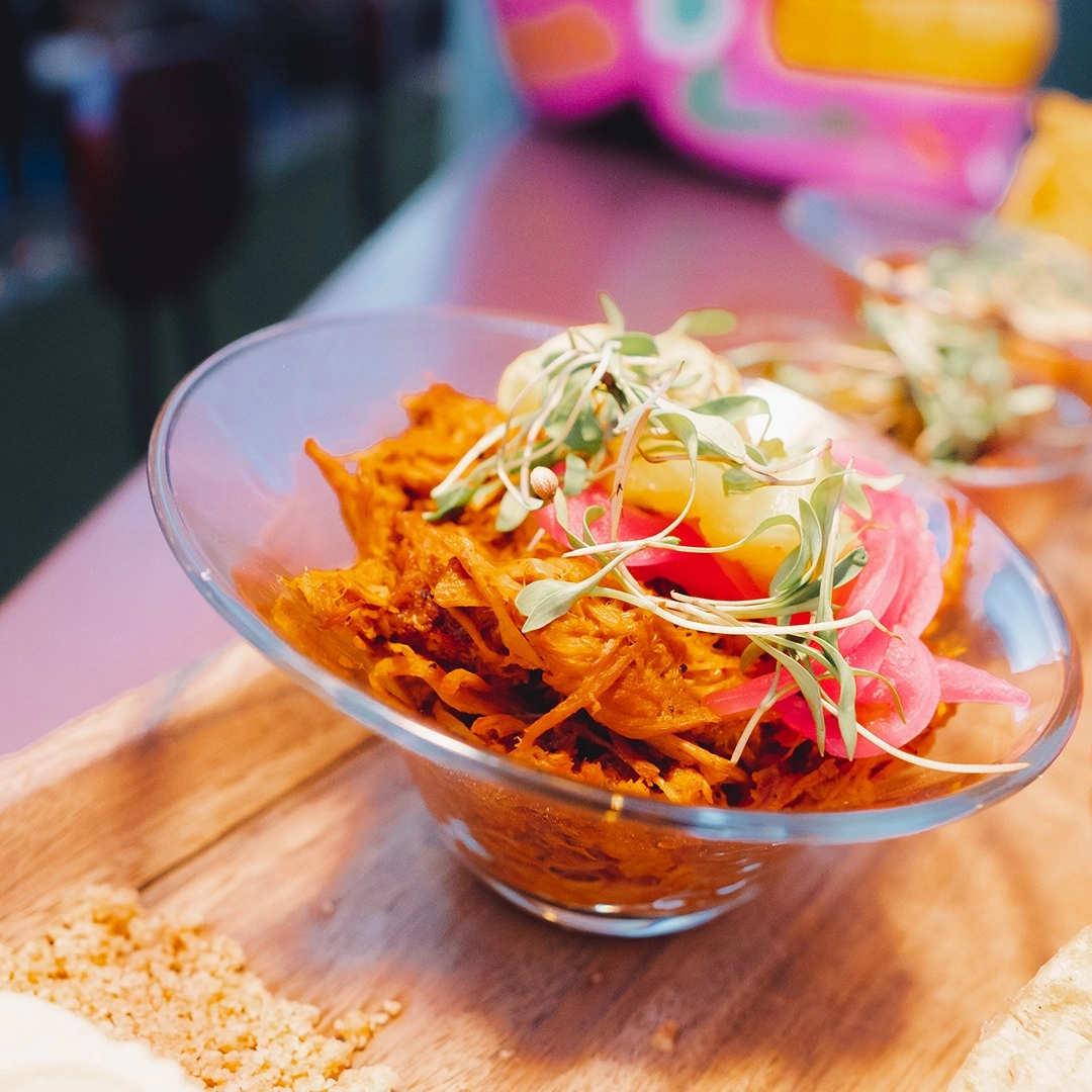 Gruppendinner im Restaurant Zielou Madrid