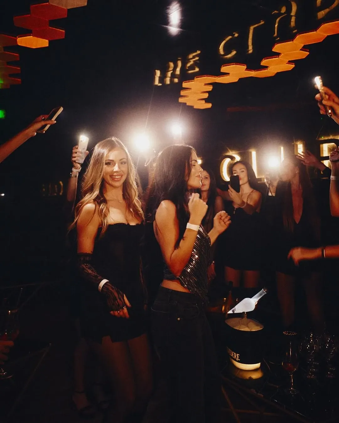Zona VIP durante la noche en Tiffany's The Club Madrid