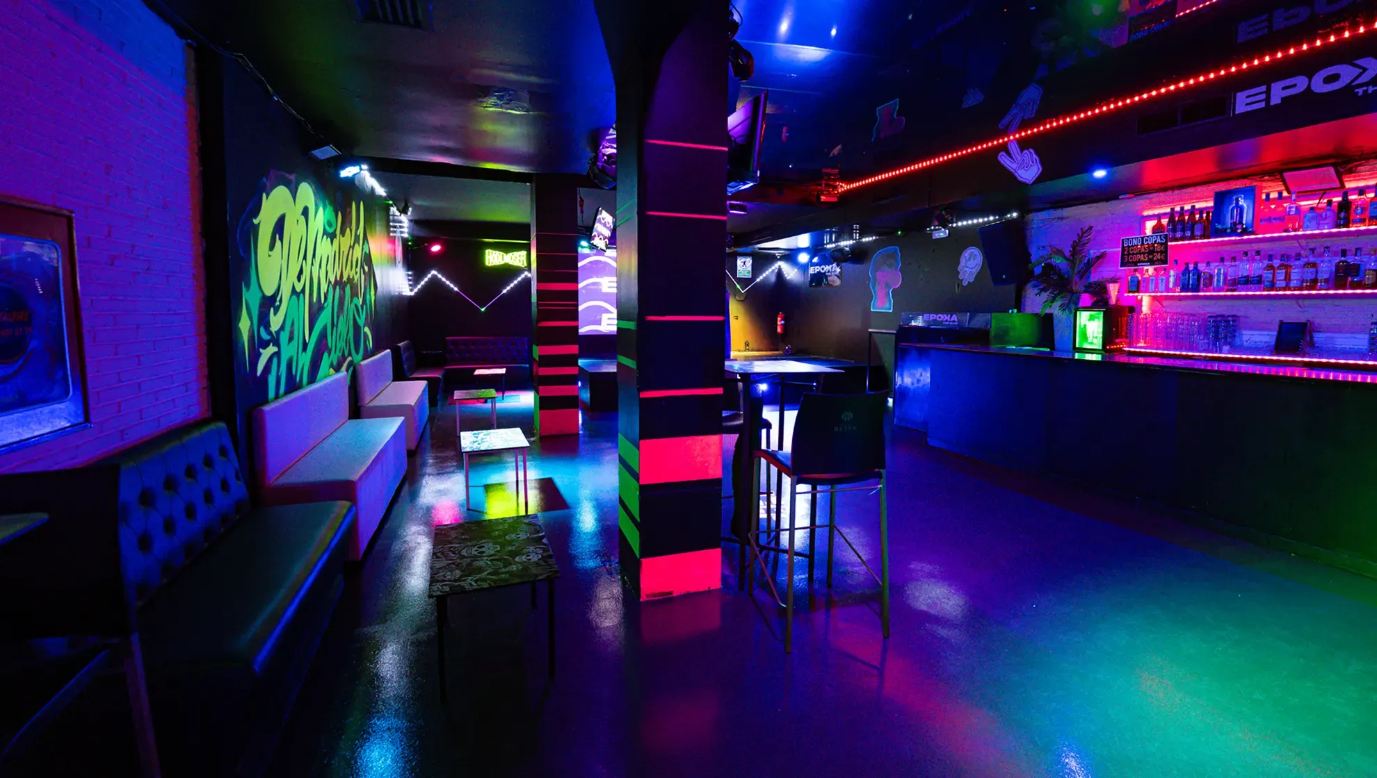 Miljöbild på Epoka The Club Madrid
