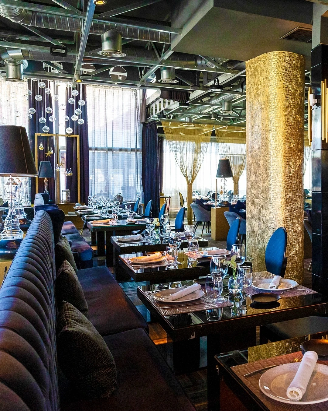 Atmosphaere im Restaurant Zielou Madrid