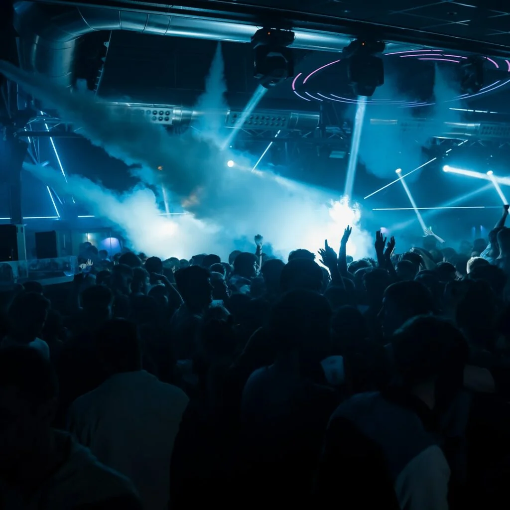 Soirée dans la Crystal Room du Jowke Club Madrid