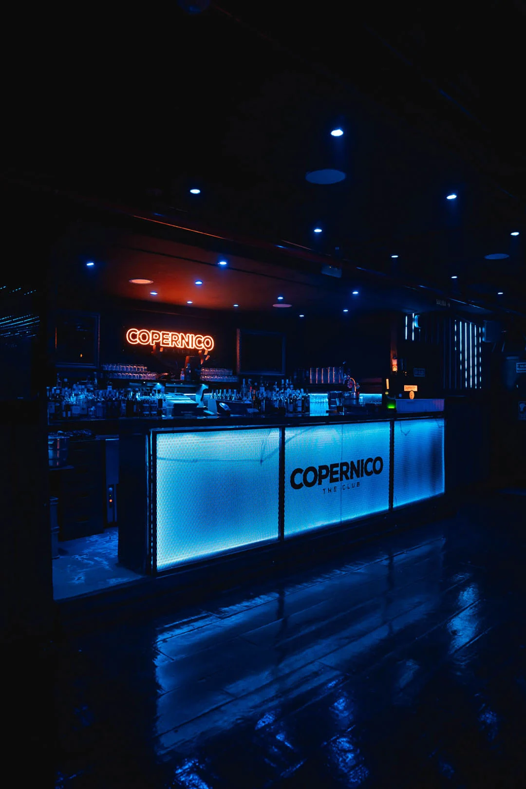 Barområdet på Copérnico The Club Madrid