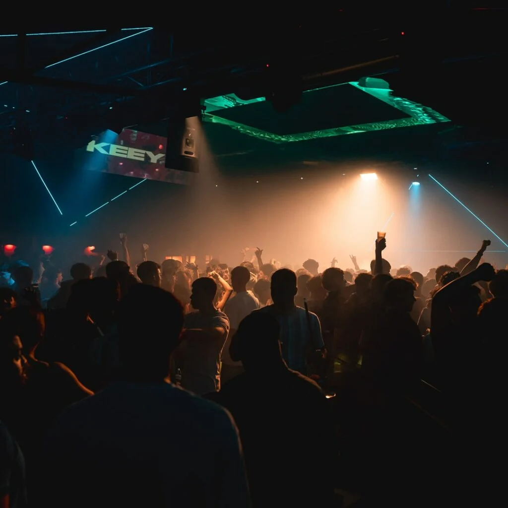 Piste de danse de la Crystal Room au Jowke Club Madrid