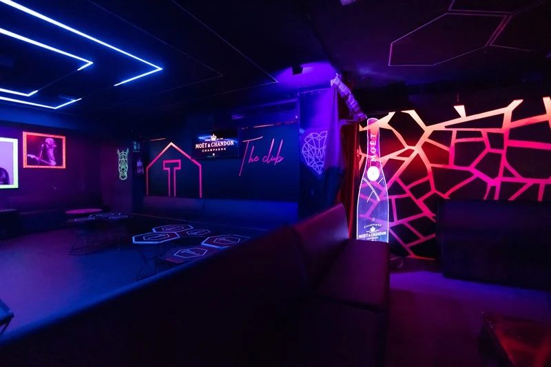 VIP-området på Nattklubben Tiffany's The Club Madrid