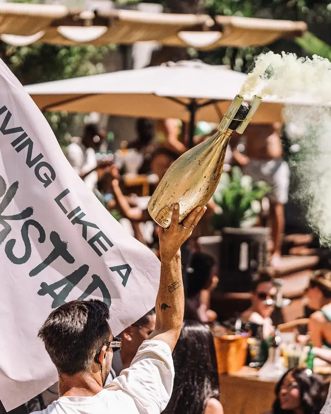 marbella reserved tables at Mogli The Key