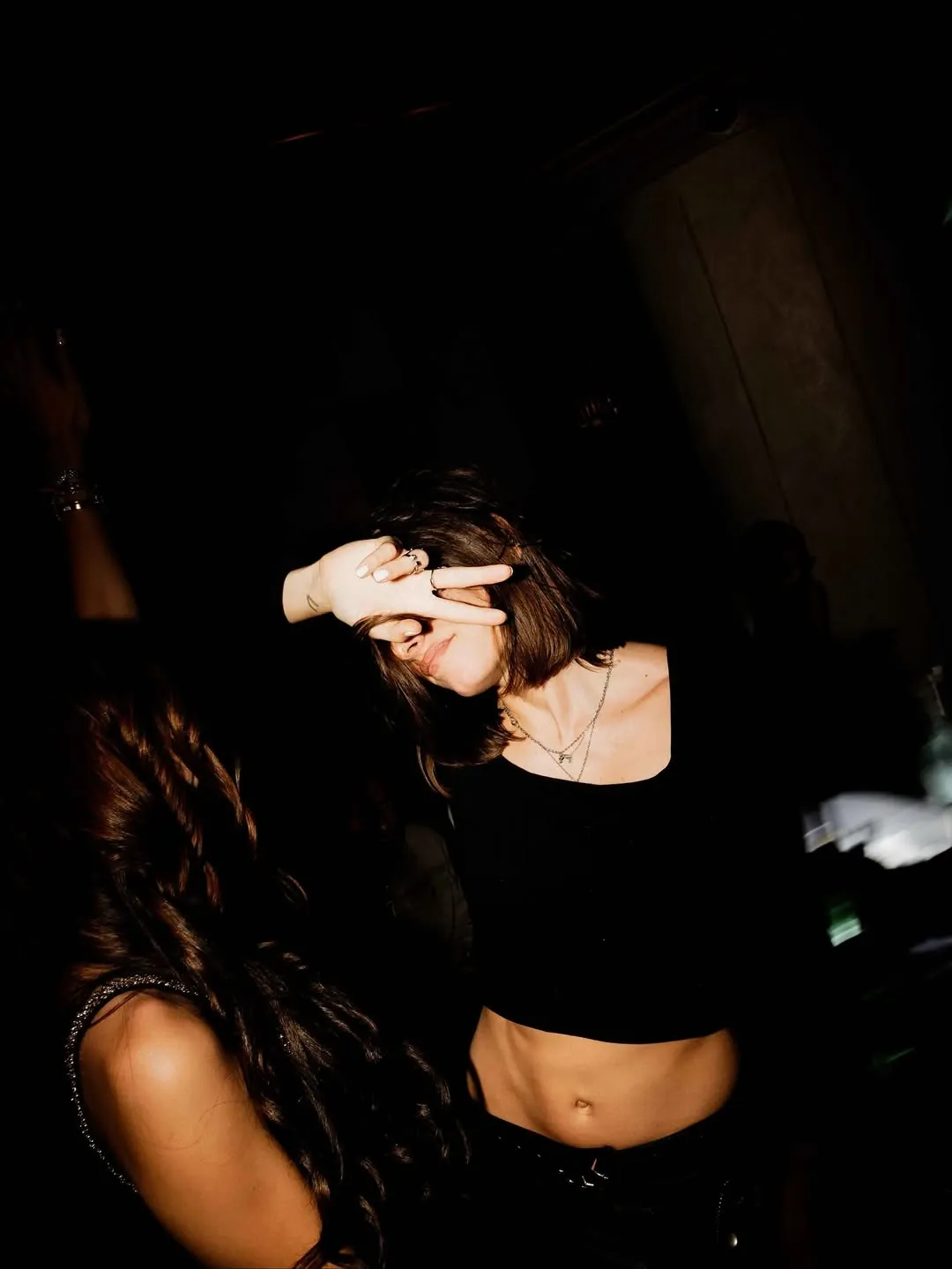 Ballo notturno nella zona VIP del Vandido Club Madrid