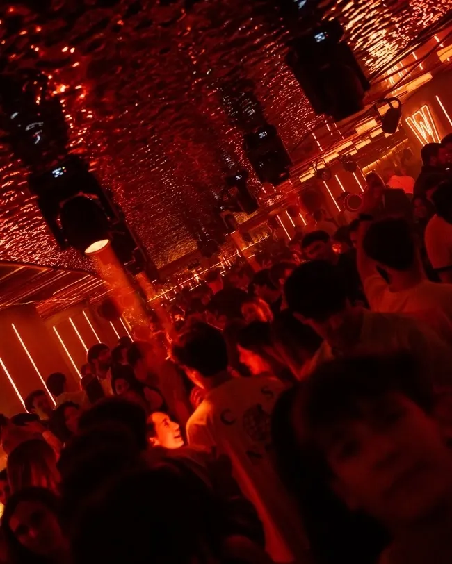 Tavoli VIP e area riservata del Vandido Club Madrid