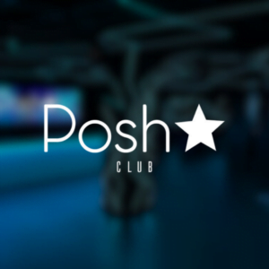 logotipo de la discoteca posh club en madrid